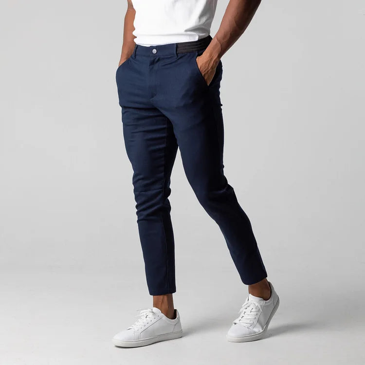 Pantalon Premium Slim à effet allongé (Livraison gratuite)