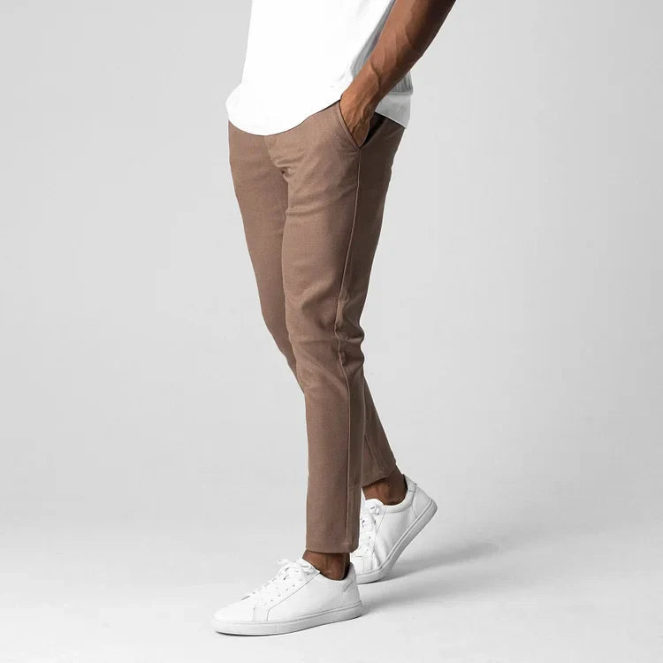 Pantalon Premium Slim à effet allongé (Livraison gratuite)