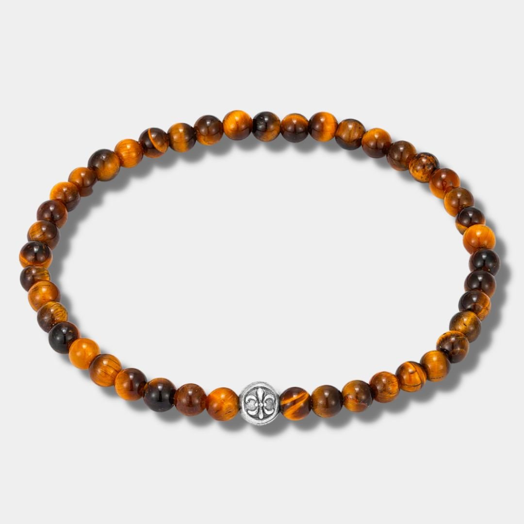 "CASTIARI" TIGER EYE BRACELET