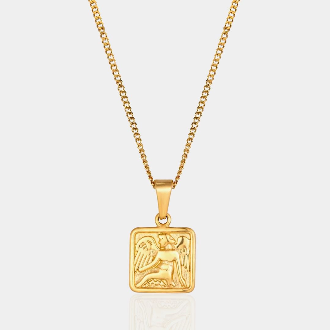 "ANGEL" GOLD NECKLACE